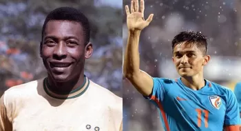 পেলেকে ছাড়িয়ে গেলেন ভারতের সুনীল ছেত্রী