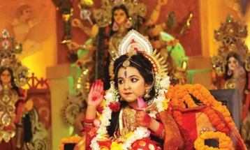 আজ মহাঅষ্টমী ও কুমারী পূজা