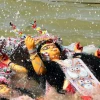 রাজধানীর ৩৩ পয়েন্টে প্রতিমা বিসর্জন